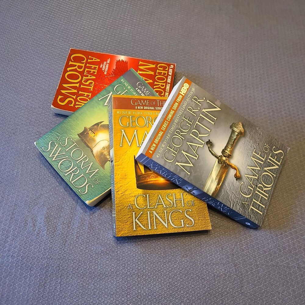 George RR Martin: A Song of Ice and Fire - Game of Thrones 2011 Books 1-4